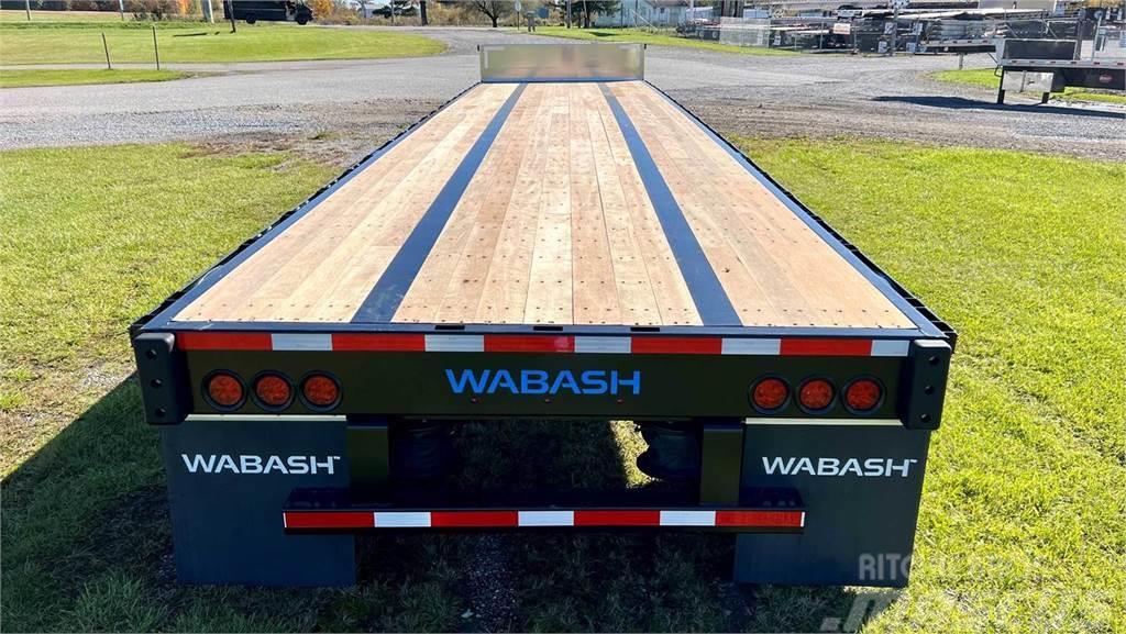 Wabash DTL2100 Semi Reboques estrado/caixa aberta
