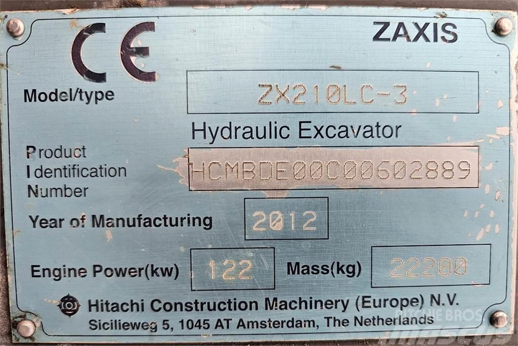 Hitachi ZX210LC-3 Escavadoras de rastos
