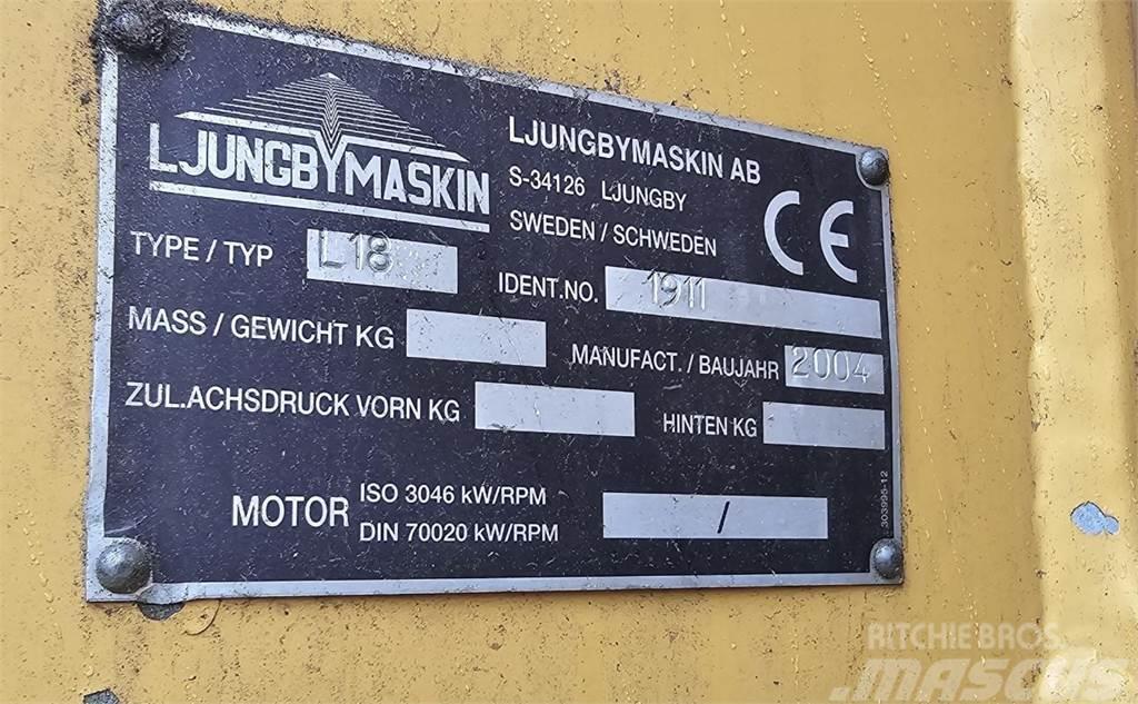 Ljungby Maskin L 18 Pás carregadoras de rodas
