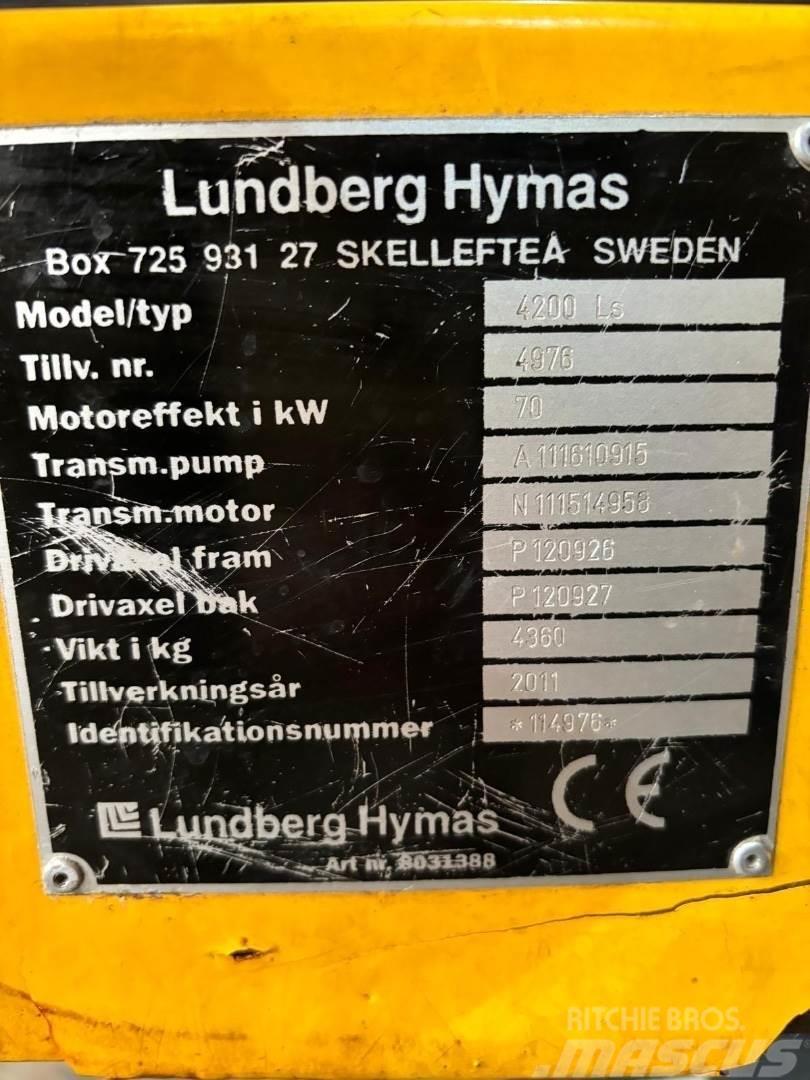 Lundberg 4200 LS HIGH SPEED Pás carregadoras de rodas