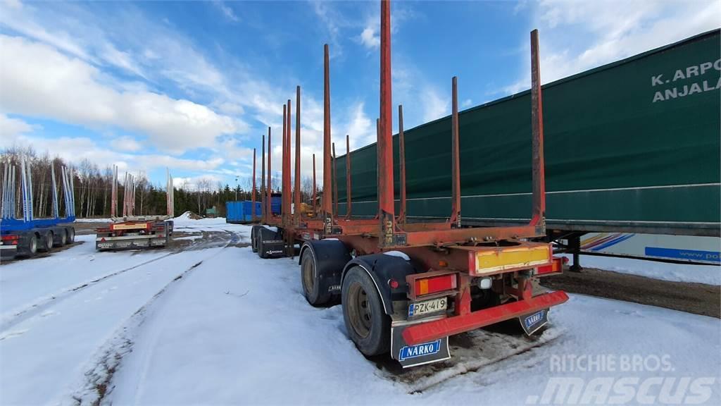 Närko Puutavaraperävaunu Reboques de transporte de troncos