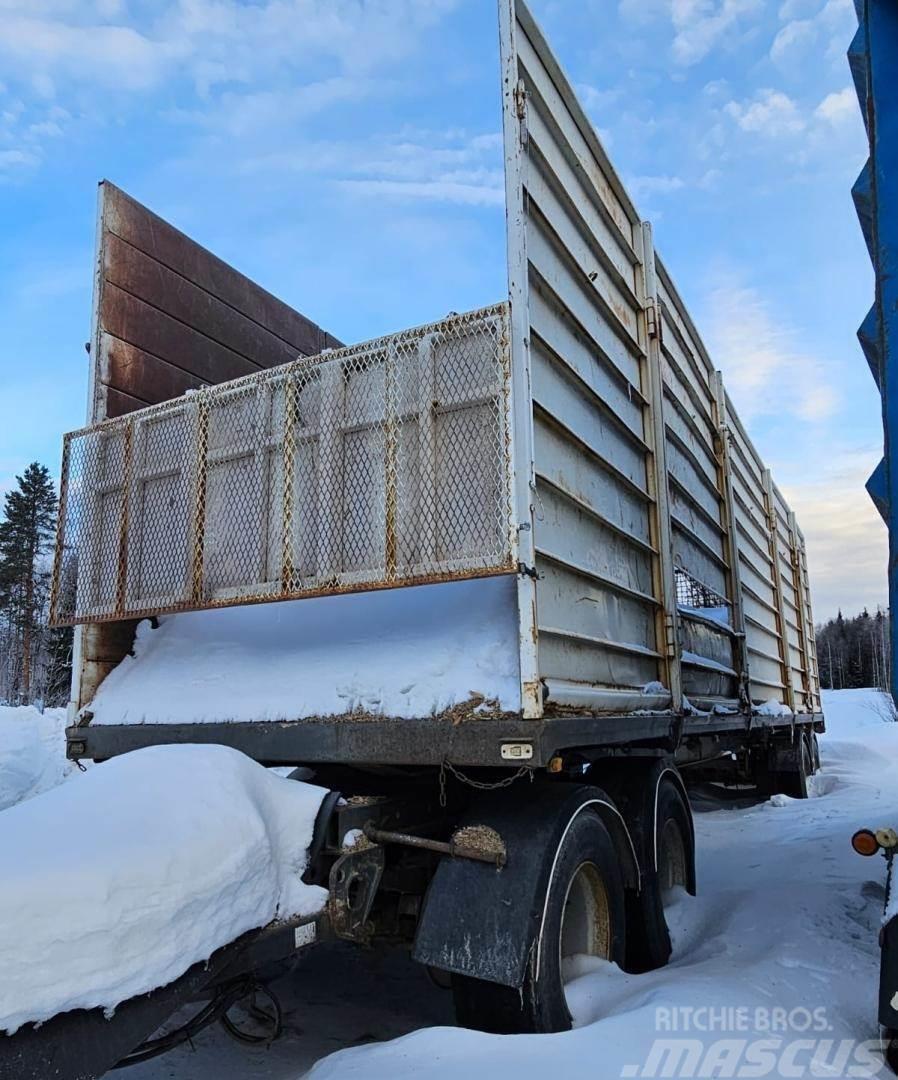  Risukärry Reboques de transporte de troncos