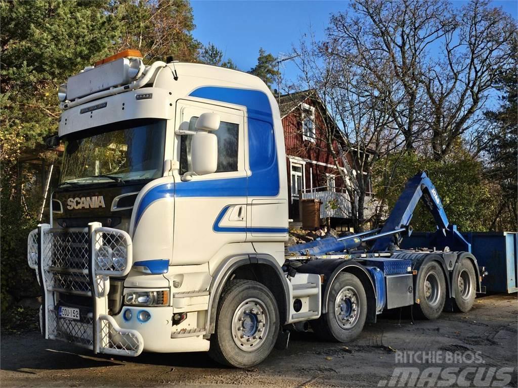 Scania R560 8x4 koukku Camiões Ampliroll