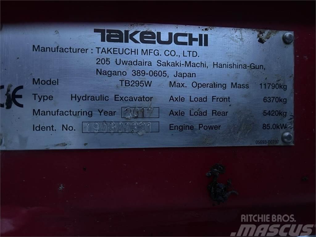 Takeuchi TB295 W Escavadoras de rodas