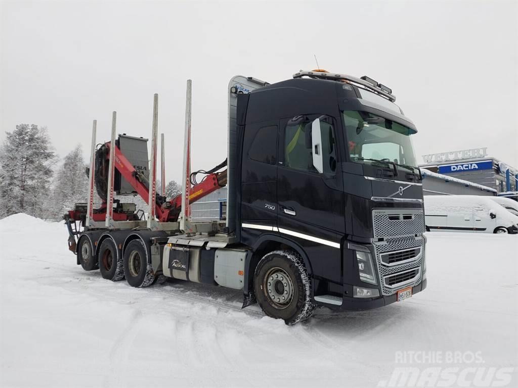 Volvo FH16 750 8x4 Camiões de transporte de troncos