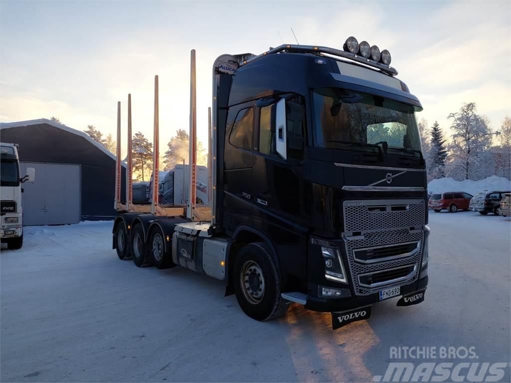 Volvo FH16 750 8x4 Camiões de transporte de troncos