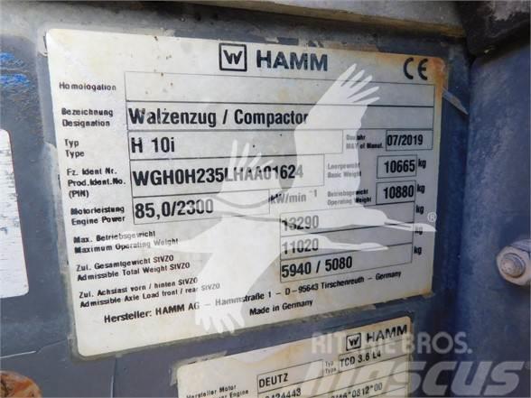 Hamm H10i Cilindros Compactadores monocilíndricos