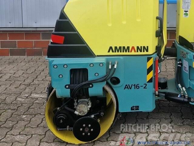 Ammann AV 16-2 Tandem Vibrationswalze Kanten Schneider Cilindros Compactadores - Outros