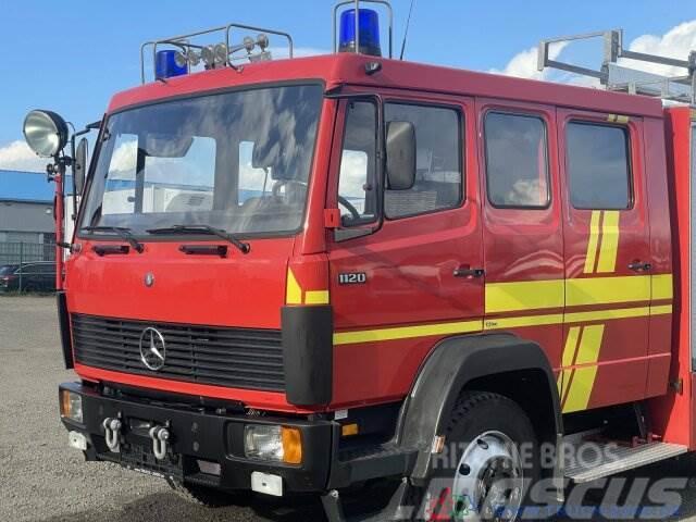 Mercedes-Benz LK 1220 4x4 Metz Feuerwehr TLF 16/25 Pumpe+2410L Camiões de caixa fechada