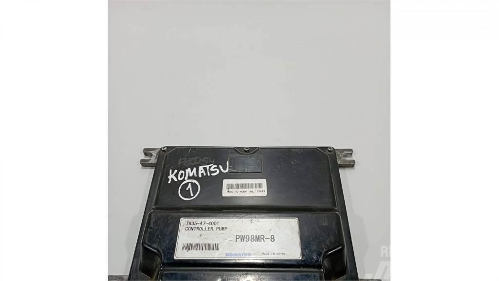 Komatsu PW98MR-8 Electrónica