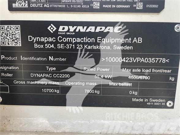 Dynapac CC2200 Cilindros Compactadores monocilíndricos