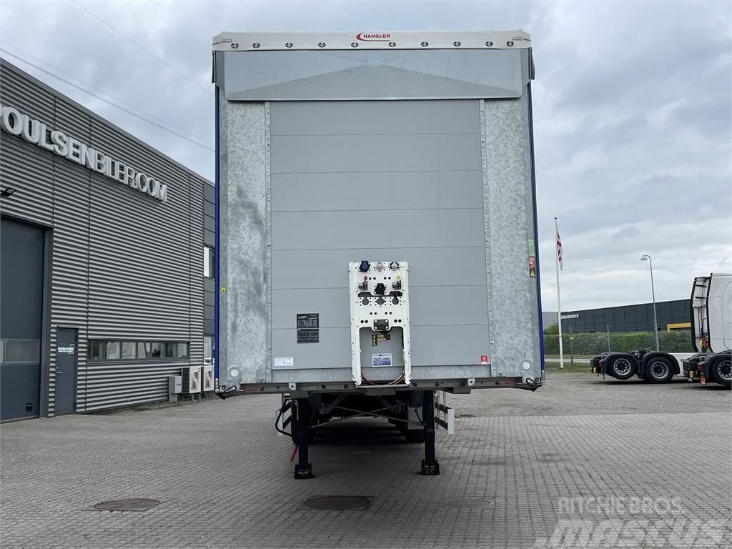 Hangler 3-aks gardintrailer Zepro lift + hævetag Semi Reboques Cortinas Laterais