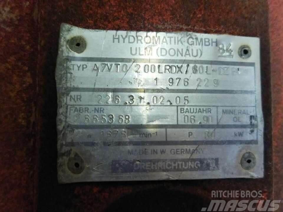 Hydromatik A7VTO 200 LRDX Hidráulica