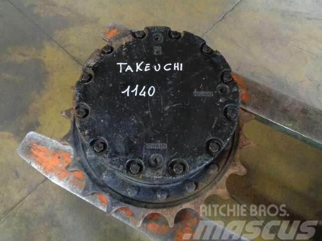 Takeuchi TB 1140 Chassis e suspensões