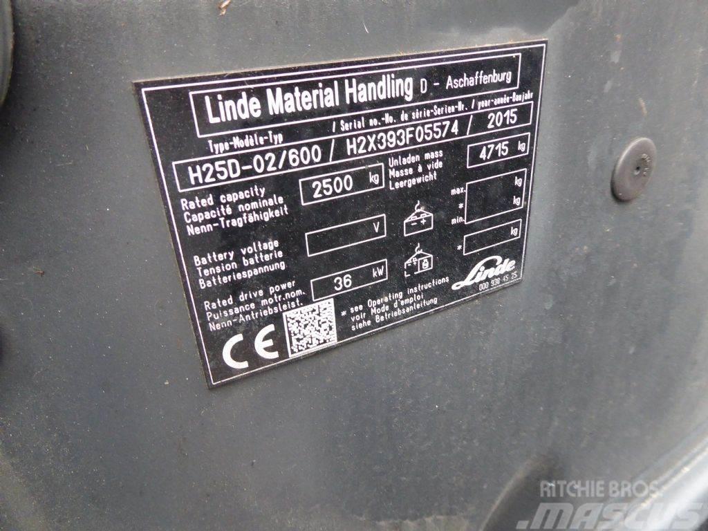 Linde H25D-02/600 Empilhadores Diesel