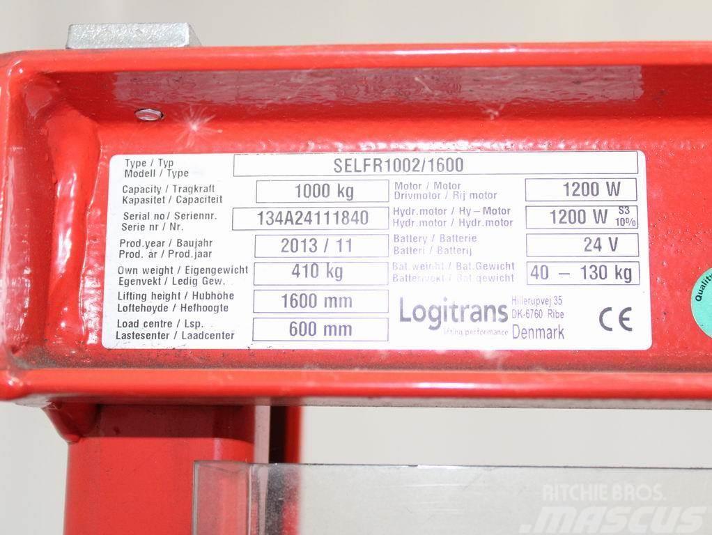 Logitrans SELFR 1002/1600 Empilhador para operador externo