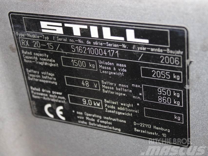 Still RX 20-15 6210 Empilhadores eléctricos