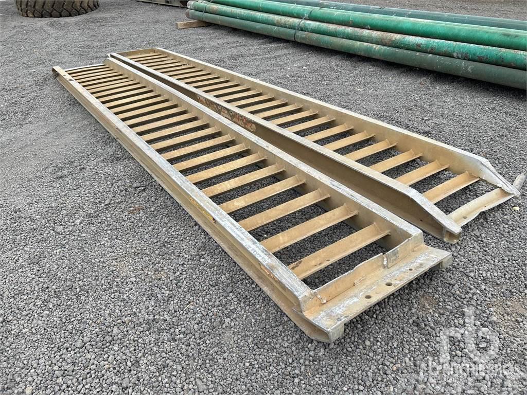  3.9 m x 530 mm Alloy Loading Ramps Outros componentes