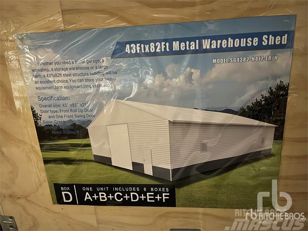  43 ft x 82 ft Metal Warehouse ( ... Outros equipamentos espaços verdes