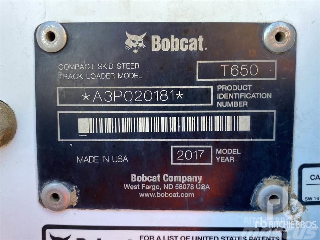 Bobcat T650 Carregadoras de direcção deslizante