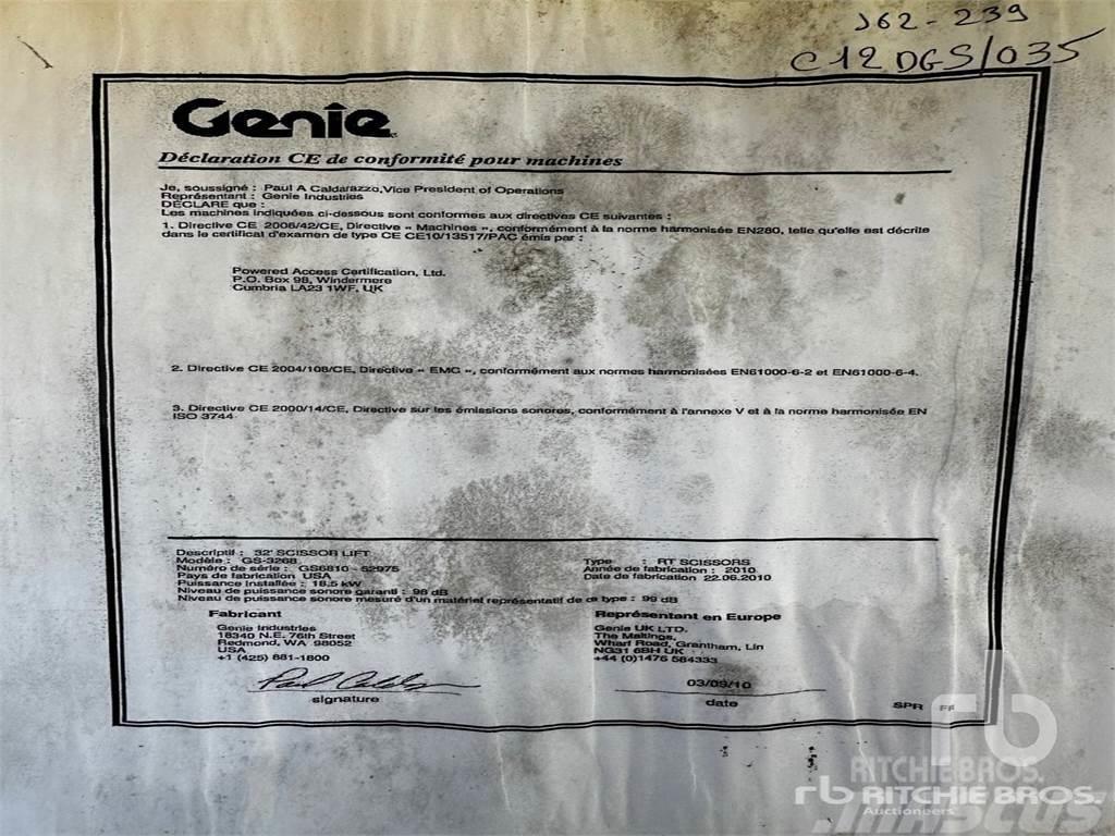 Genie GS-3268 Elevadores de tesoura