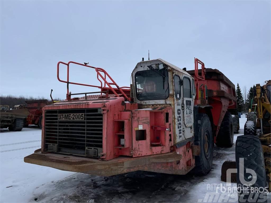 Sandvik TH550 Camiões Exploração mineira subterrânea e transportadores