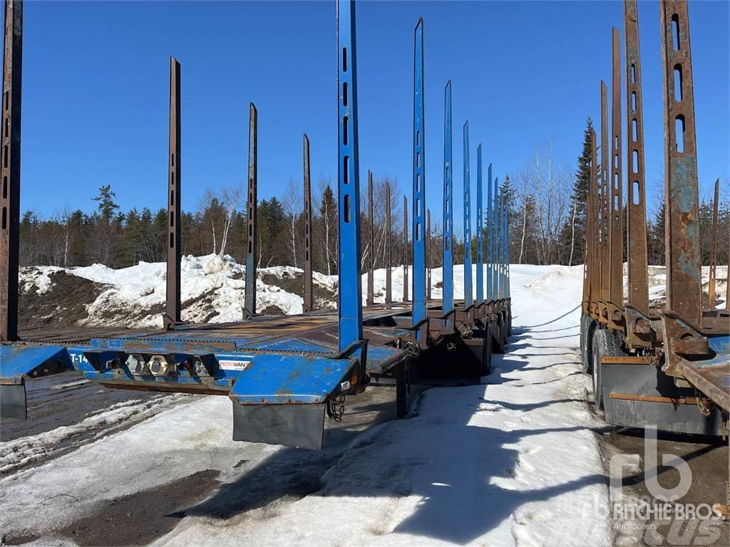  TEMISKO LD-T4W-49 Reboques de transporte de troncos