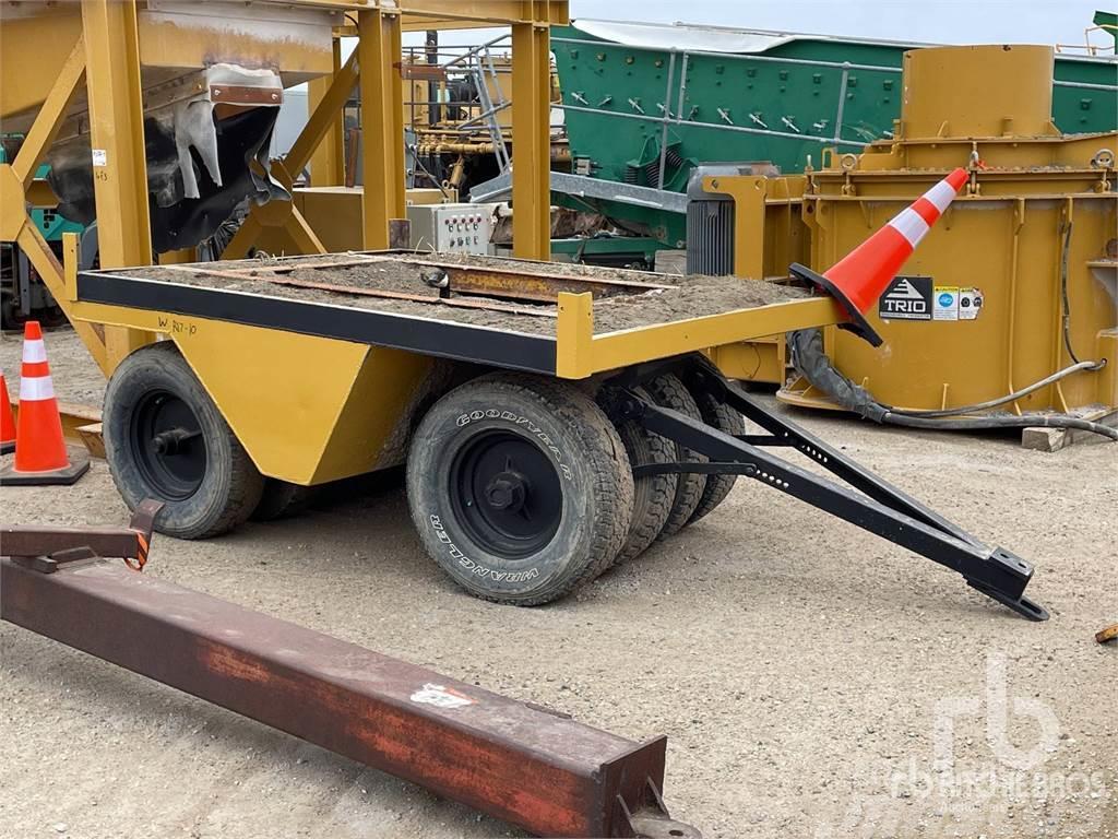  WOBBLY 8 ft x 6 ft Tow Behind Compactor Outros componentes