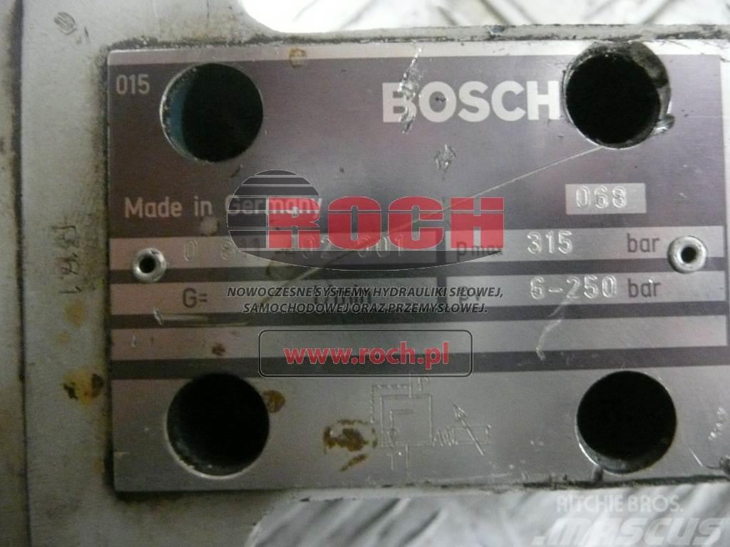 Bosch 0811402001 P MAX 315 BAR PV6-250 BAR - 1 SEKCYJNY  Hidráulica
