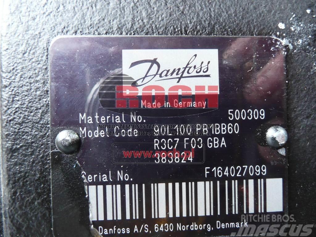 Danfoss 500309 90L100PB1BB60 R3C7F03GBA 383824 Hidráulica