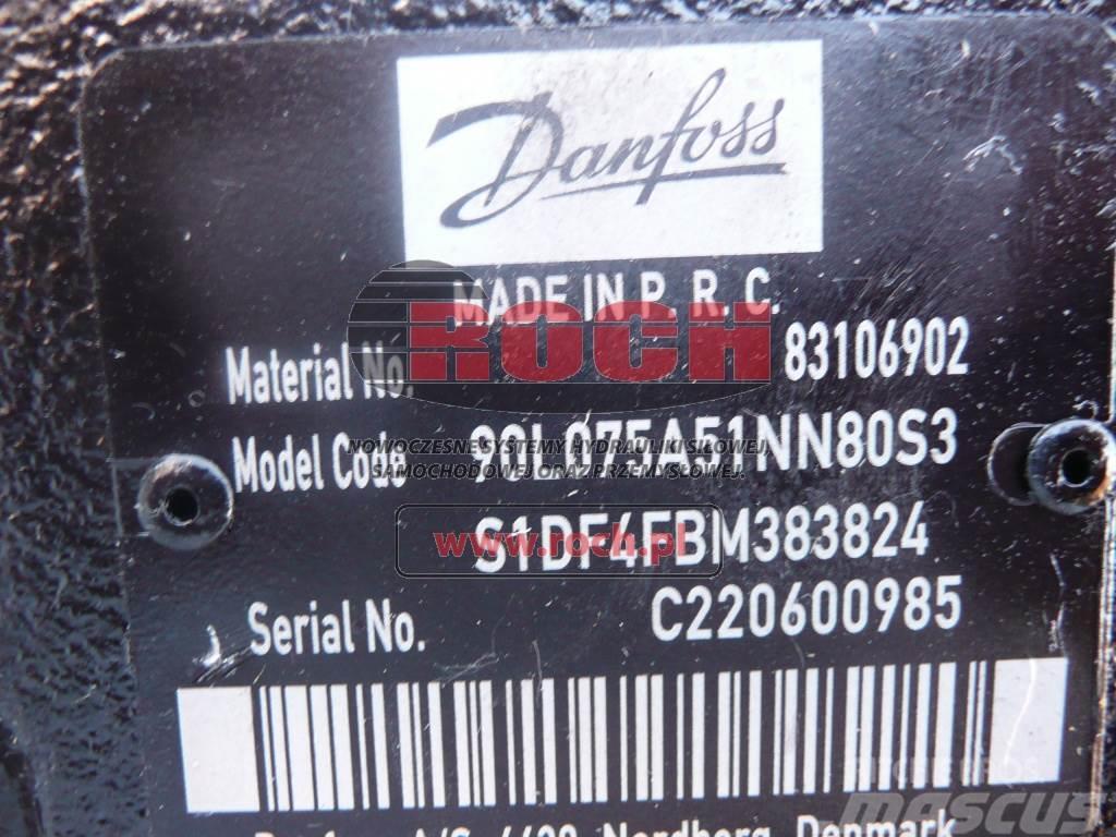 Danfoss 83106902 90L075A51NN80S351DF4FBM383824 Hidráulica
