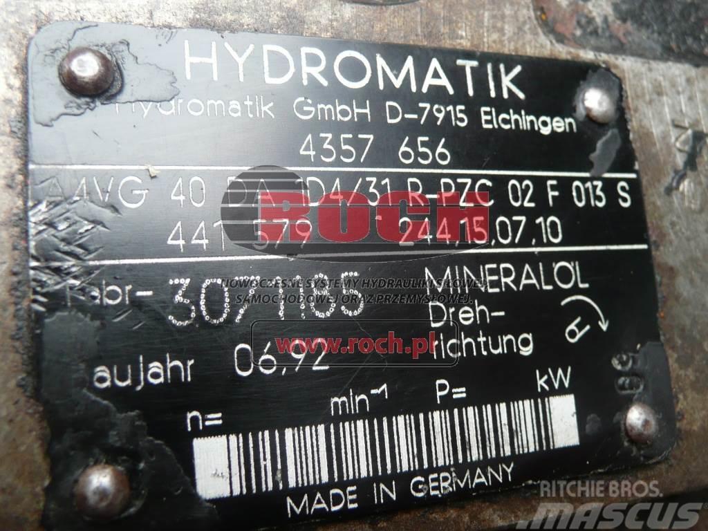 Hydromatik A4VG40DA1D4/31R-PZC02F013S 441579 244.15.07.10+ Po Hidráulica