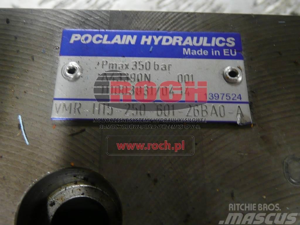Poclain HYDRAULICS VMR-H15-250-601-26BA0-A A43390N 001 111 Hidráulica