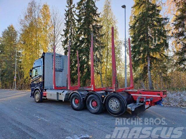 Scania R 730 B8x4*4NB, Korko 1,99% Camiões de transporte de troncos