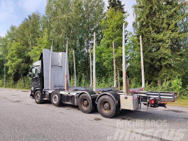 Scania R 730 B8x4NB, Korko 1,99% Camiões de transporte de troncos