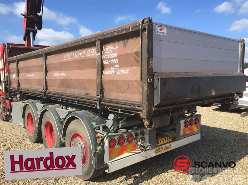  Scancon 6,3 m - Hardox pendelcontainer m-helside p Caixas