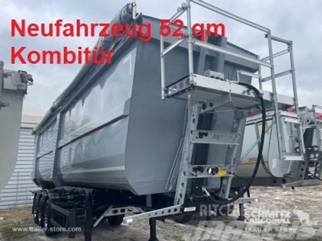 Schmitz Cargobull Kipper Stahlrundmulde 52m³ Semi Reboques Basculantes
