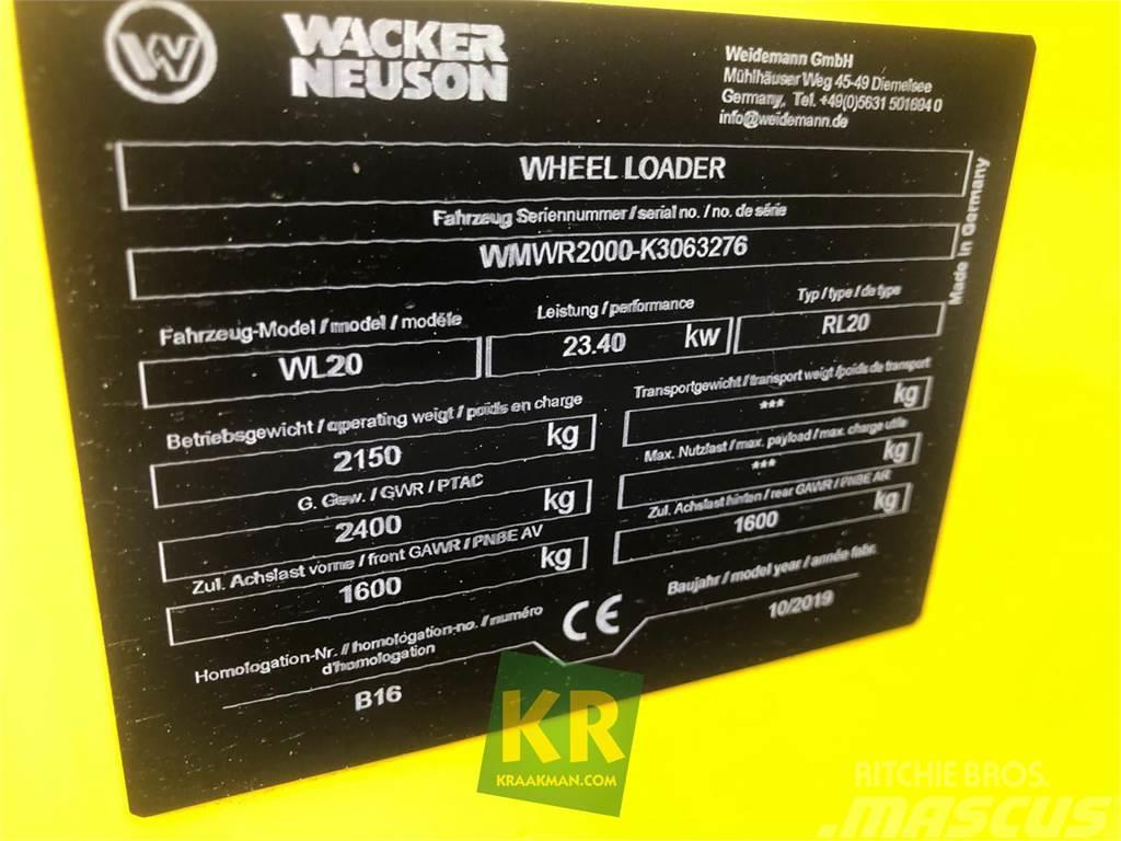 Wacker Neuson WL20 WIELLADER Carregadoras frontais e escavadoras