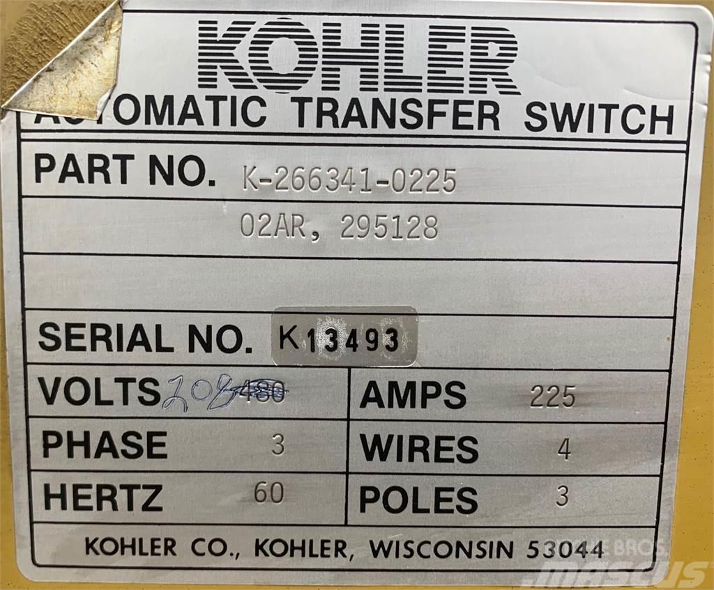 Kohler 225amp 208V Electrónica
