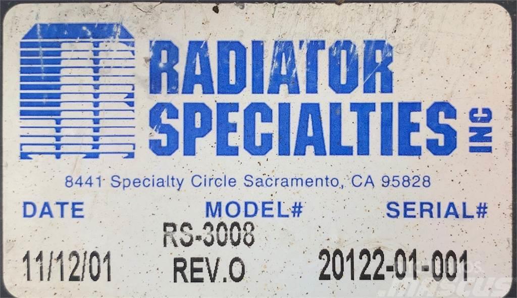  Radiator Specialties INC. RS-3008 Radiadores máquinas construção