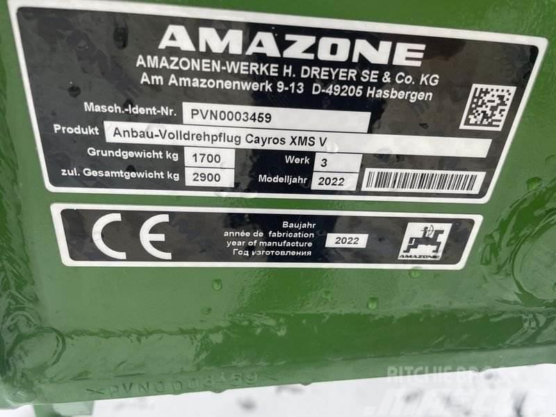 Amazone CAYROS XMS 950 VS Charruas convencionais