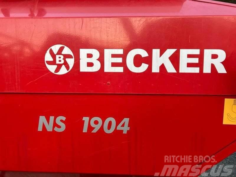 Becker P8 HKP DTE inkl Fronttank Outras semeadeiras e acessórios