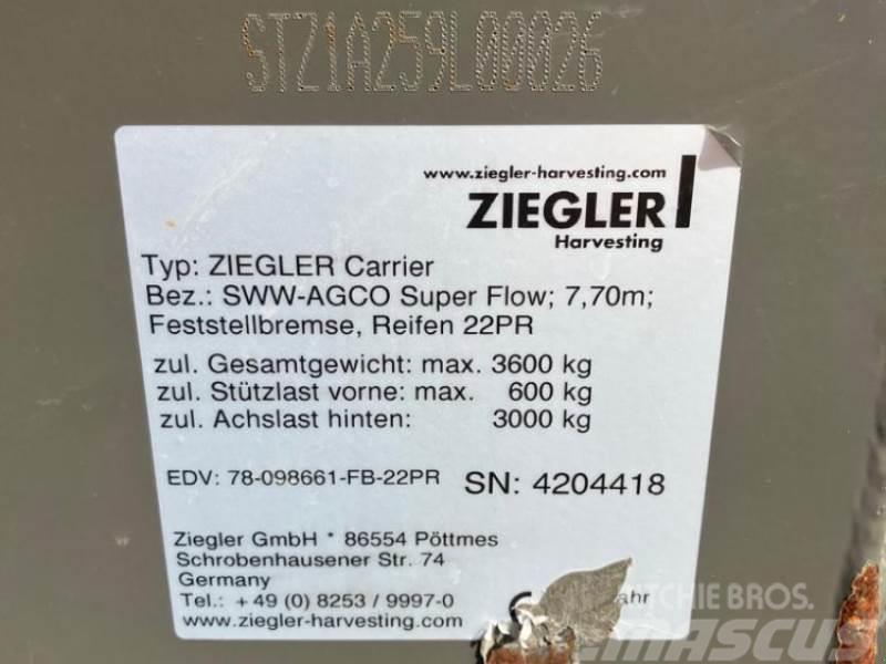 Ziegler Carrier Acessórios de ceifeiras debulhadoras