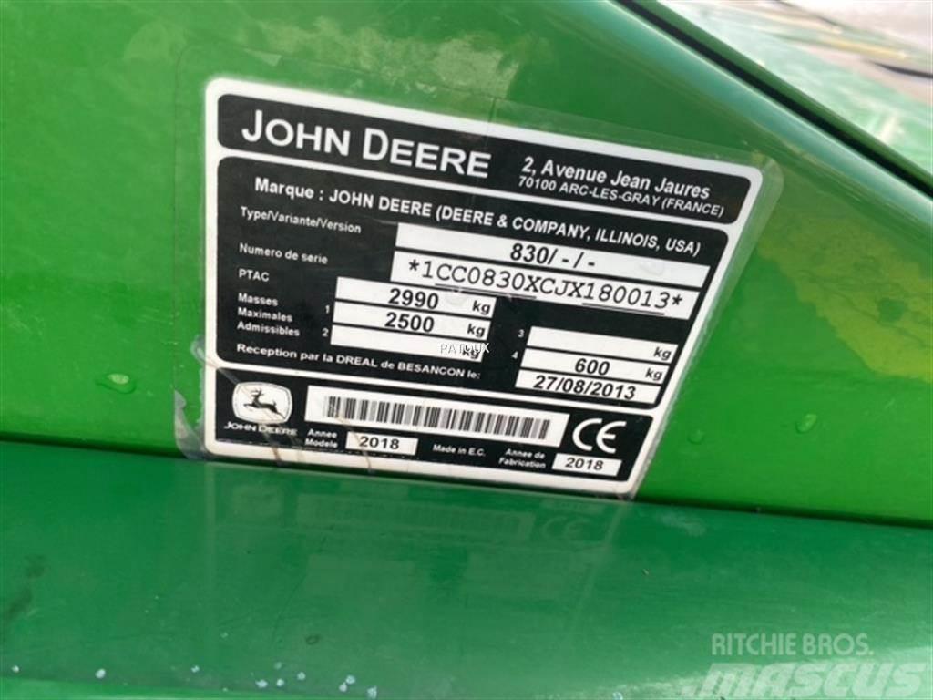 John Deere 830 Gadanheiras-Condicionadoras