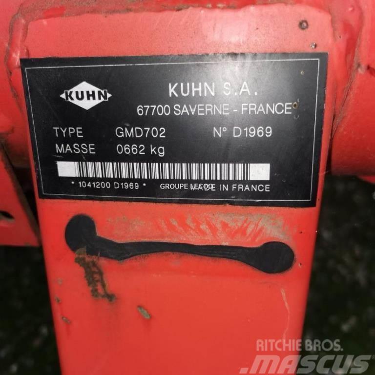 Kuhn GMD 702 Grades mecânicas e moto-cultivadores