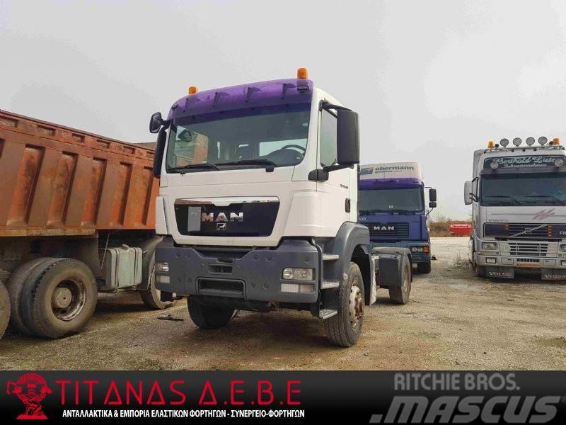 MAN 09 TGS 18.400 4X4 Tractores (camiões)