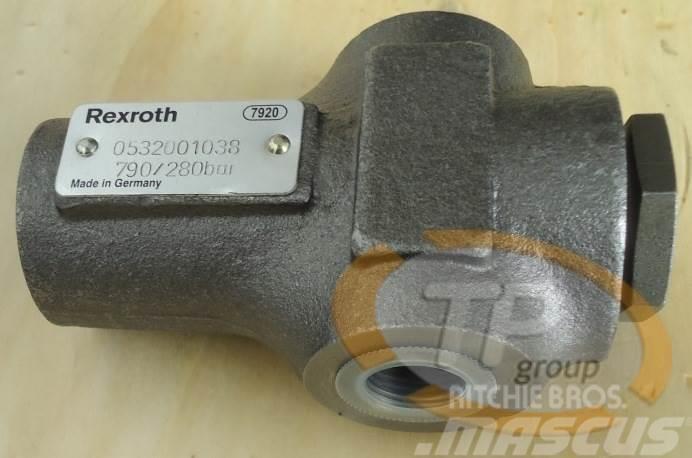 Rexroth 0532001038 Ventil Outros componentes