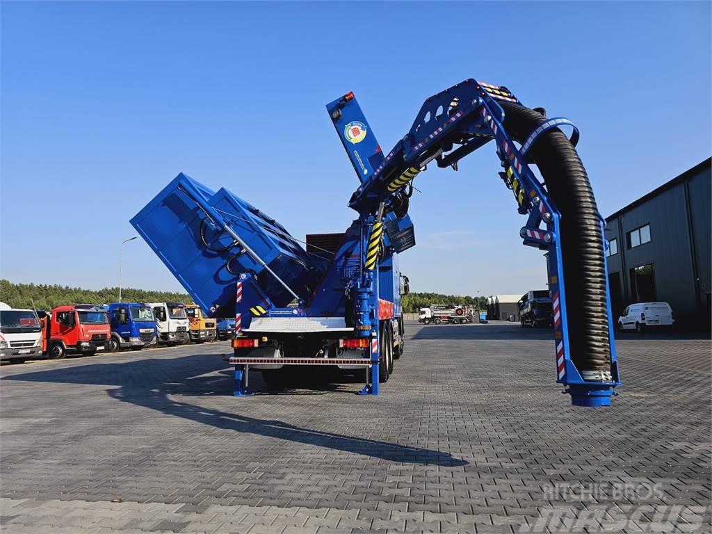 Iveco MTS 4 x TURBINE Saugbagger vacuum cleaner excavato Escavadoras especiais