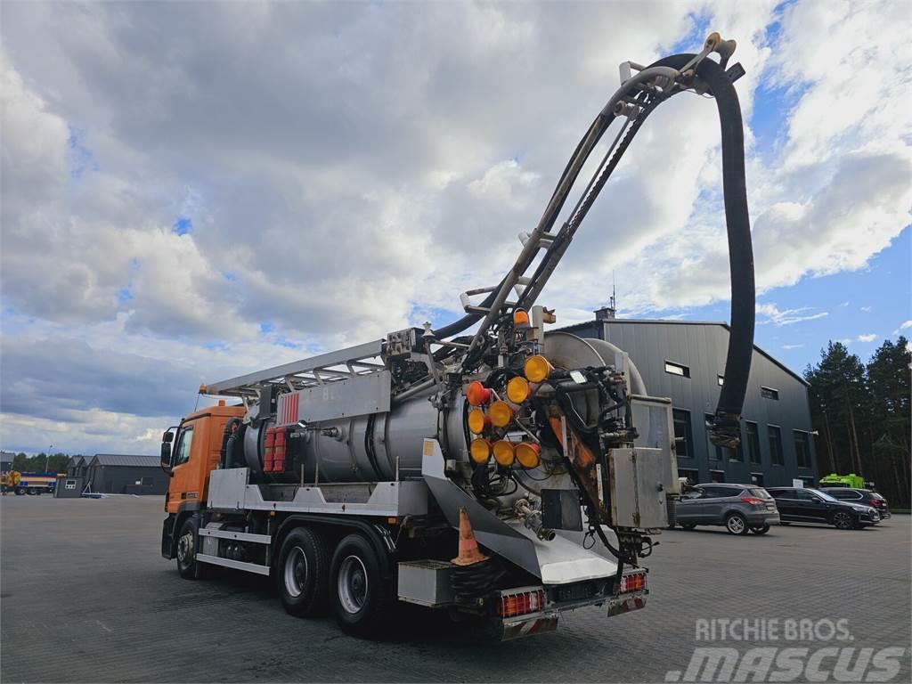 Mercedes-Benz WUKO KROLL COMBI FOR SEWER CLEANING Camiões Municipais / Uso Geral