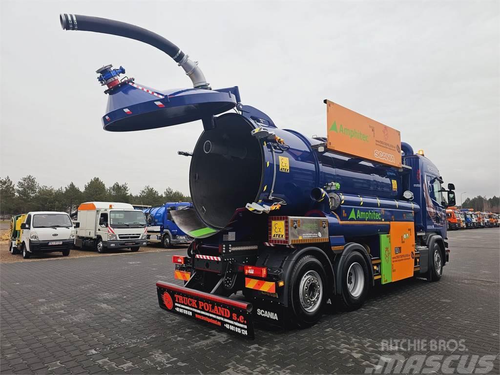 Scania Amphitec VORTEX ATEX EURO 6 vacuum suction loader Camiões Aspiradores Combi